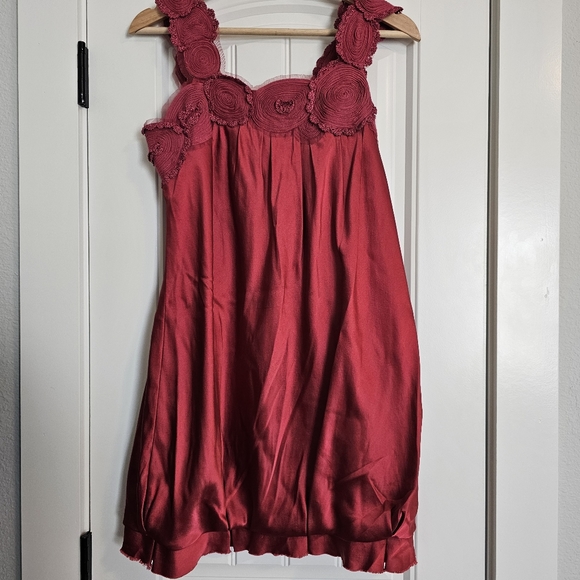 Silk BCBGMAXAZRIA,  XS Dress - Picture 10 of 11